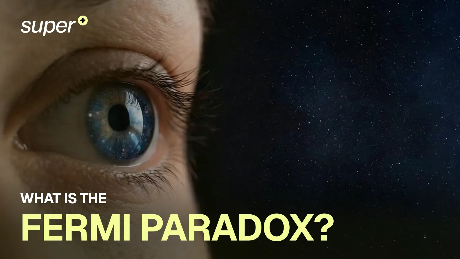 The Fermi Paradox